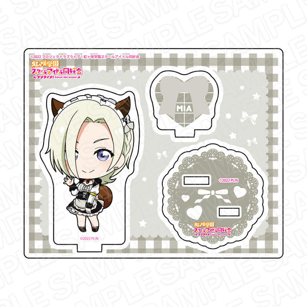 『ラブライブ!虹ヶ咲学園スクールアイドル同好会』 アクリルスタンド ミア・テイラー アニマルメイド デフォルメ ver