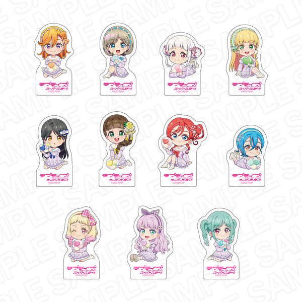 『ラブライブ!スーパースター!!』 アクリルブロック ホワイトデー2024 デフォルメ ver セット