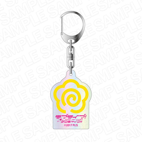 『ラブライブ!サンシャイン!!』 オーロラアクリルキーホルダー 国木田花丸 アイコン ver