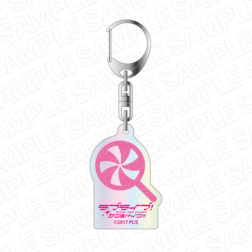 『ラブライブ!サンシャイン!!』 オーロラアクリルキーホルダー 黒澤ルビィ アイコン ver