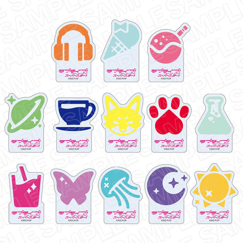 『ラブライブ!スーパースター!!』 アクリルブロック アイコン ver セット