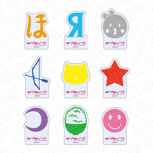 『ラブライブ!』 アクリルブロック アイコン ver セット