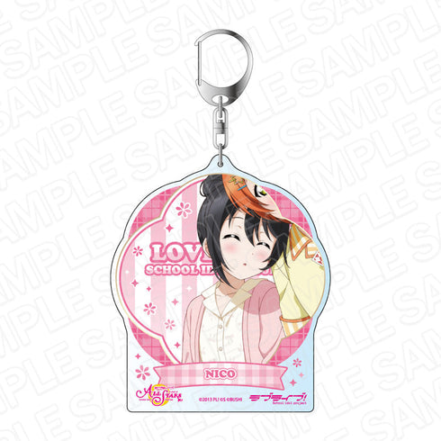 『ラブライブ!スクールアイドルフェスティバル ALL STARS』 デカキーホルダー 矢澤にこ スイートドリーミング♪ ver