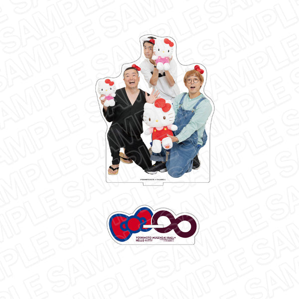 『ヨシモト∞ホール×ハローキティ』 アクリルフィギュア かたつむり×ハローキティ