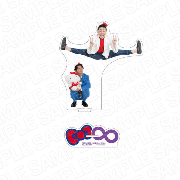 『ヨシモト∞ホール×ハローキティ』 アクリルフィギュア ケビンス×ハローキティ