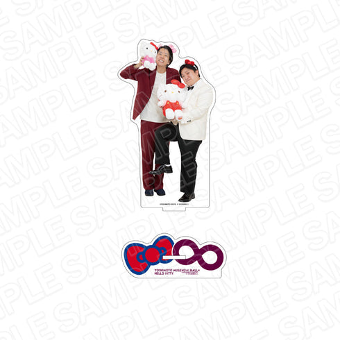 『ヨシモト∞ホール×ハローキティ』 アクリルフィギュア ニッポンの社長×ハローキティ