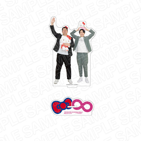 『ヨシモト∞ホール×ハローキティ』 アクリルフィギュア レインボー×ハローキティ