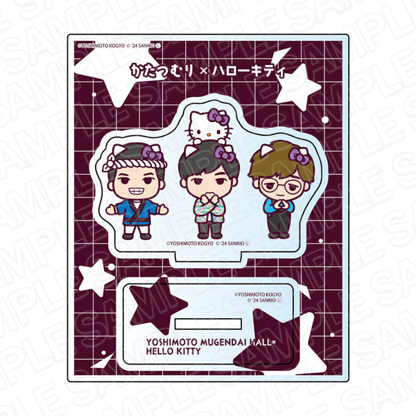 『ヨシモト∞ホール×ハローキティ』 アクリルスタンド かたつむり×ハローキティ デフォルメ ver.