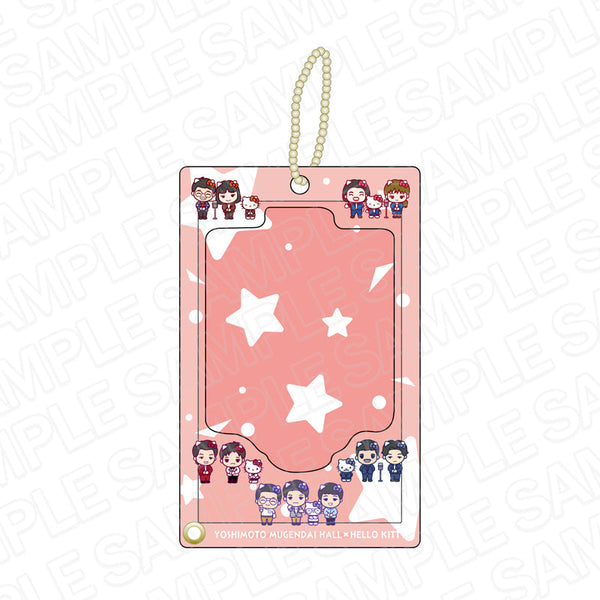 『ヨシモト∞ホール×ハローキティ』 フォトフレームキーホルダー RED デフォルメ ver.