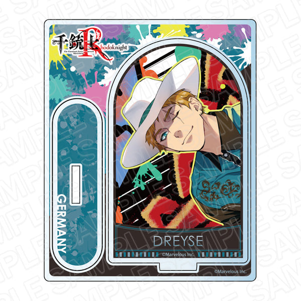 『千銃士:Rhodoknight』 アクリルスタンド ドライゼ 2周年 ver.