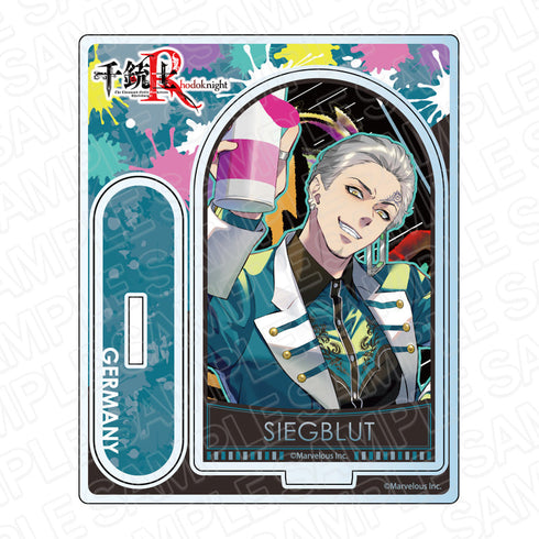 『千銃士:Rhodoknight』 アクリルスタンド ジーグブルート 2周年 ver.