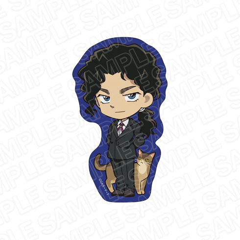 『名探偵コナン』 ダイカットステッカー 伊織無我 デフォルメねこ ver.3