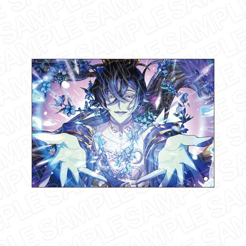 『夢職人と忘れじの黒い妖精』 ミニアクリルアート リンドウ覚醒後 Grateful Days