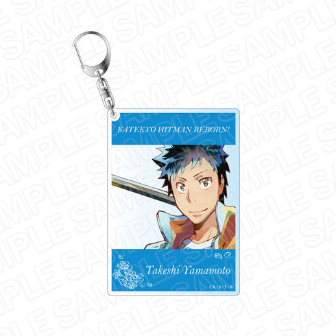 『家庭教師ヒットマンREBORN!』 インスタントフォト風キーホルダー PALE TONE series 山本 武 Spring ver.