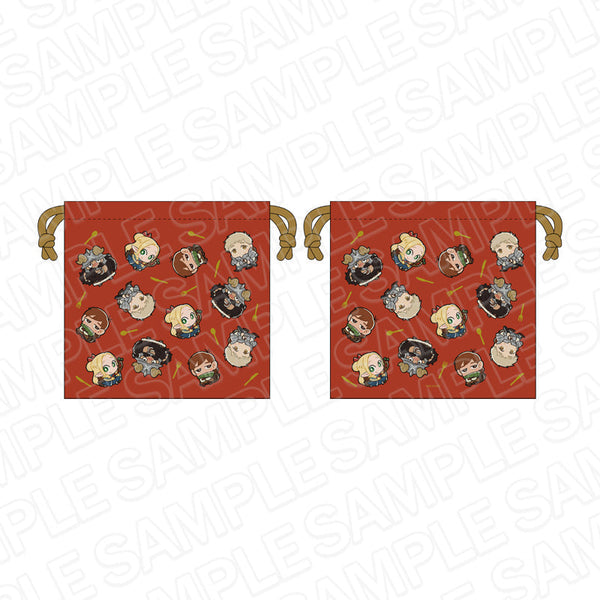 『ダンジョン飯』 巾着 ミニキャラ ver.