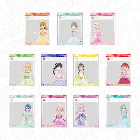 『ラブライブ!スーパースター!!』 SNS風クリアスナップ スプリングドレス ver セット