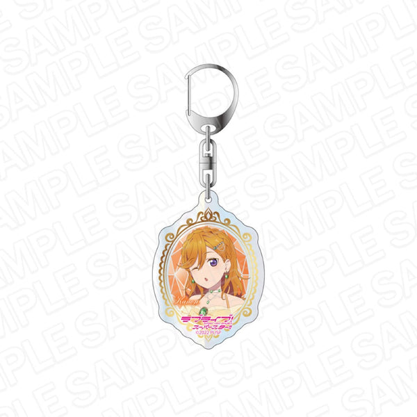 『ラブライブ!スーパースター!!』 オーロラアクリルキーホルダー 澁谷かのん スプリングドレス ver