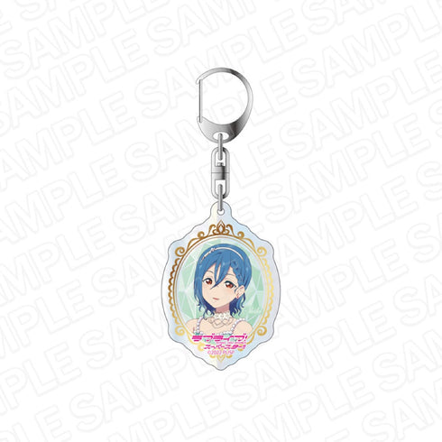 『ラブライブ!スーパースター!!』 オーロラアクリルキーホルダー 若菜四季 スプリングドレス ver