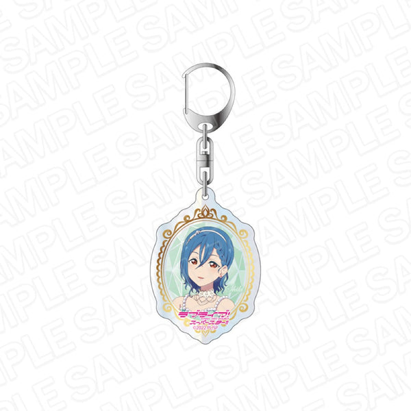 『ラブライブ!スーパースター!!』 オーロラアクリルキーホルダー 若菜四季 スプリングドレス ver