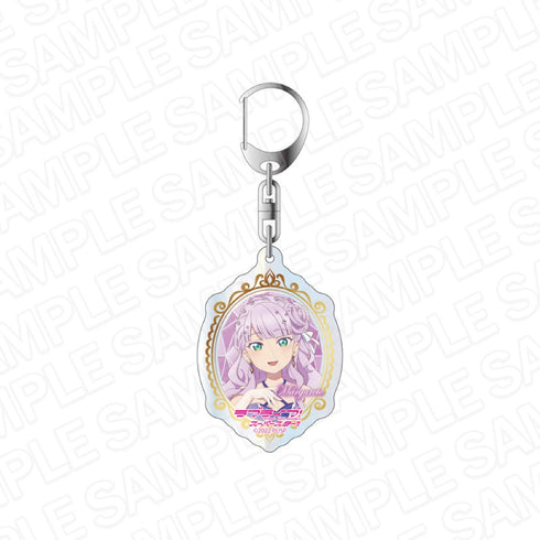『ラブライブ!スーパースター!!』 オーロラアクリルキーホルダー ウィーン・マルガレーテ スプリングドレス ver