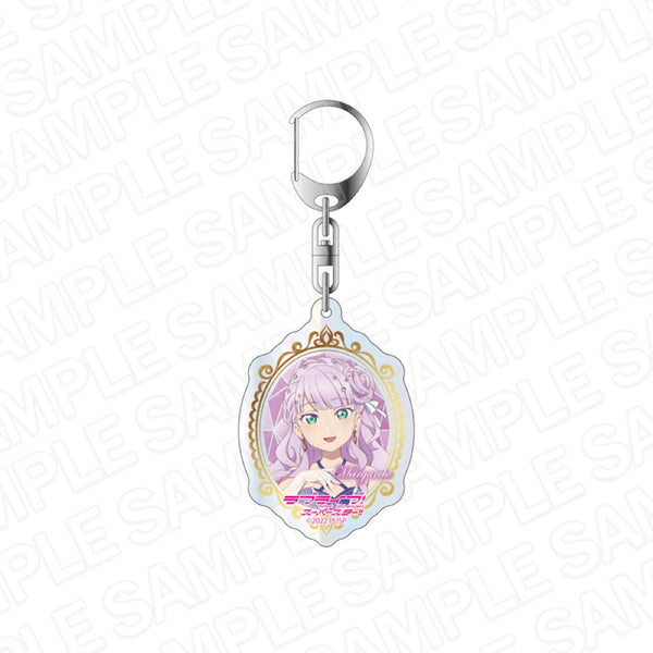 『ラブライブ!スーパースター!!』 オーロラアクリルキーホルダー ウィーン・マルガレーテ スプリングドレス ver
