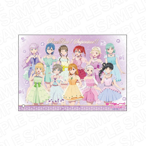 『ラブライブ!スーパースター!!』 ミニアクリルアート スプリングドレス ver