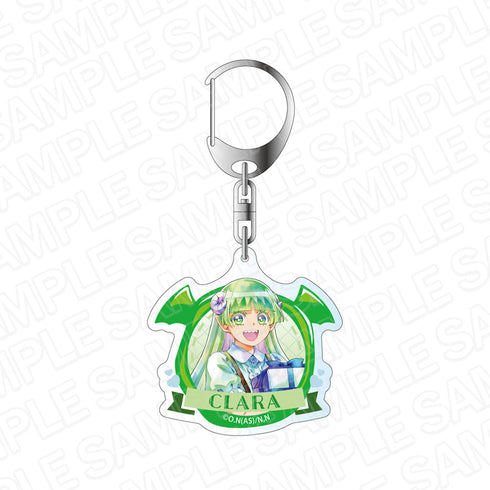 アニメ『魔入りました!入間くん』 アクリルキーホルダー PALE TONE series ウァラク・クララ present ver.