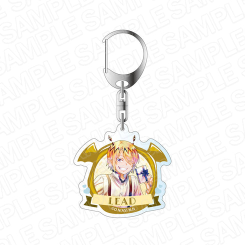 アニメ『魔入りました!入間くん』 アクリルキーホルダー PALE TONE series シャックス・リード present ver.