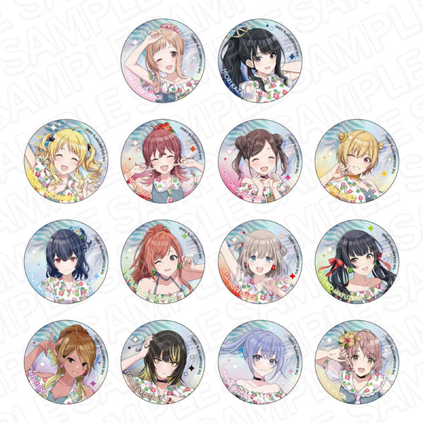 『アイドルマスター シャイニーカラーズ』 カンバッジ(ブラインド) A tropical style コンプリートセット