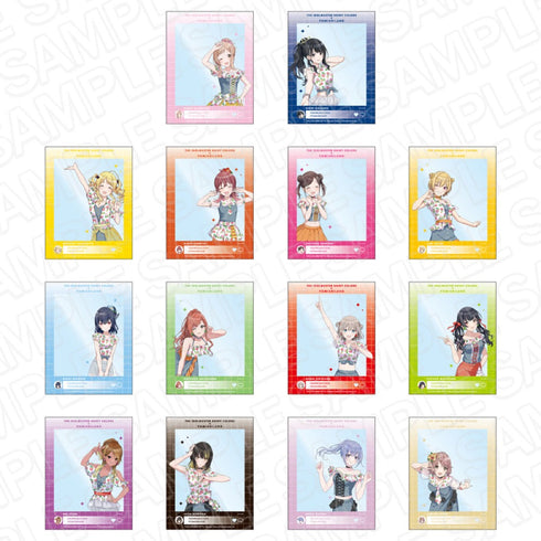 『アイドルマスター シャイニーカラーズ』 SNS風クリアスナップ(ブラインド) A tropical style コンプリートセット