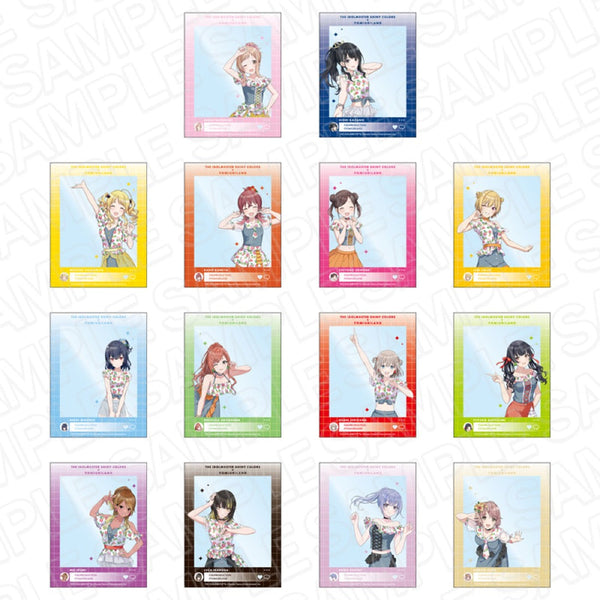 『アイドルマスター シャイニーカラーズ』 SNS風クリアスナップ(ブラインド) A tropical style コンプリートセット