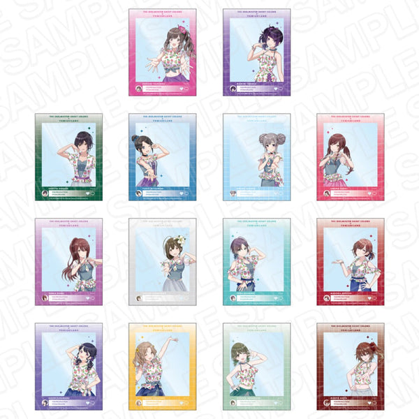 『アイドルマスター シャイニーカラーズ』 SNS風クリアスナップ(ブラインド) B tropical style コンプリートセット