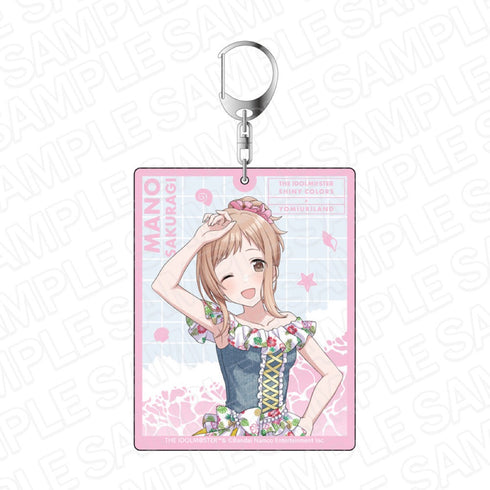 『アイドルマスター シャイニーカラーズ』 デカキーホルダー 櫻木真乃 tropical style