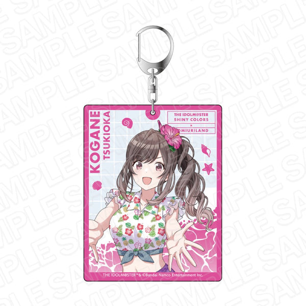 『アイドルマスター シャイニーカラーズ』 デカキーホルダー 月岡恋鐘 tropical style