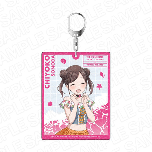 『アイドルマスター シャイニーカラーズ』 デカキーホルダー 園田智代子 tropical style