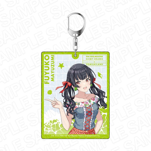 『アイドルマスター シャイニーカラーズ』 デカキーホルダー 黛 冬優子 tropical style