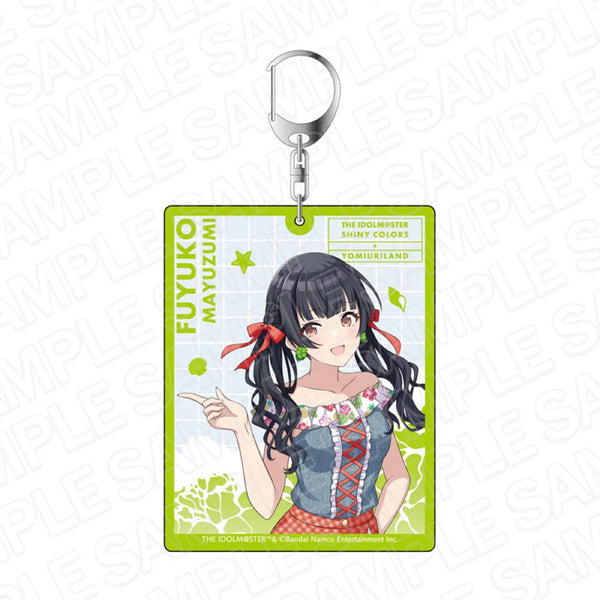 『アイドルマスター シャイニーカラーズ』 デカキーホルダー 黛 冬優子 tropical style