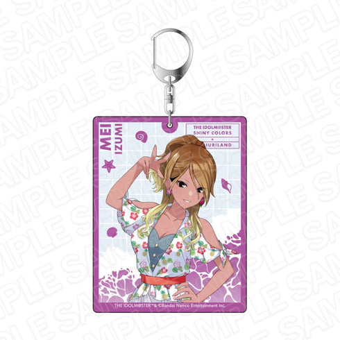 『アイドルマスター シャイニーカラーズ』 デカキーホルダー 和泉愛依 tropical style
