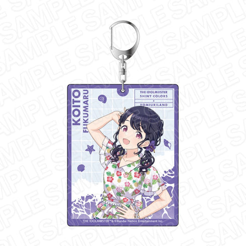 『アイドルマスター シャイニーカラーズ』 デカキーホルダー 福丸小糸 tropical style
