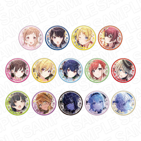 『アイドルマスター シャイニーカラーズ』 オーロラカンバッジ(ブラインド) A コンプリートセット