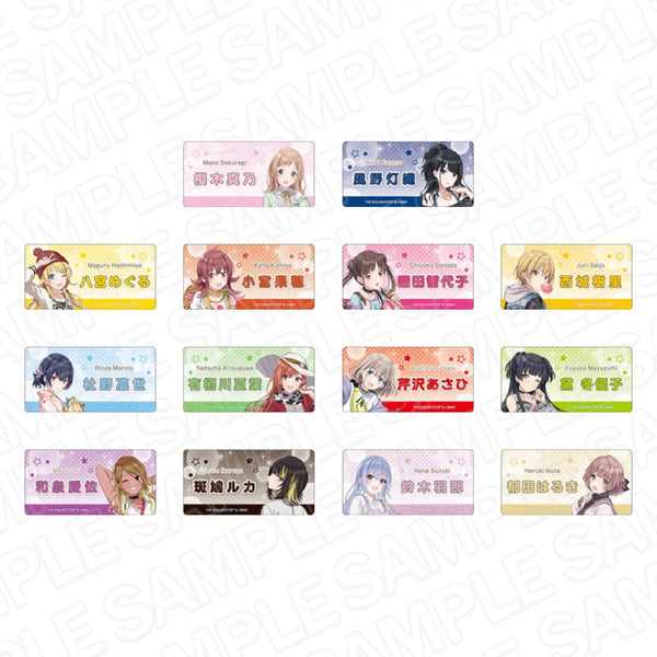 『アイドルマスター シャイニーカラーズ』 ネームプレートバッジ(ブラインド) A コンプリートセット