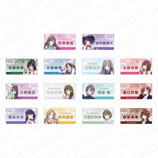 『アイドルマスター シャイニーカラーズ』 ネームプレートバッジ(ブラインド) B コンプリートセット