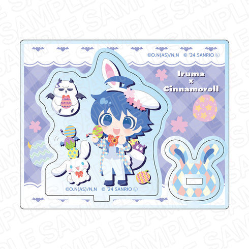 アニメ『魔入りました!入間くん』×サンリオキャラクターズ アクリルスタンド 鈴木 入間×シナモロール Easter ver.