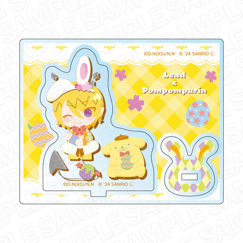 アニメ『魔入りました!入間くん』×サンリオキャラクターズ アクリルスタンド シャックス・リード×ポムポムプリン Easter ver.