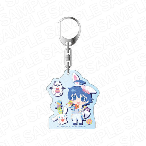 アニメ『魔入りました!入間くん』×サンリオキャラクターズ アクリルキーホルダー 鈴木 入間×シナモロール Easter ver.