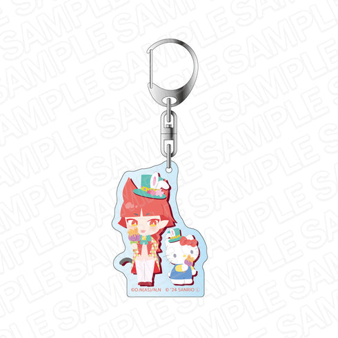 アニメ『魔入りました!入間くん』×サンリオキャラクターズ アクリルキーホルダー オペラ×ハローキティ Easter ver.