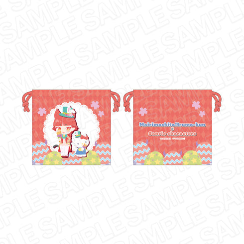 アニメ『魔入りました!入間くん』×サンリオキャラクターズ 巾着 オペラ×ハローキティ Easter ver.