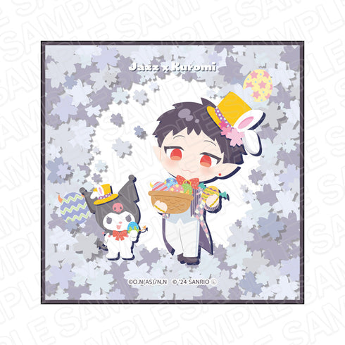 アニメ『魔入りました!入間くん』×サンリオキャラクターズ ミニタオル アンドロ・M・ジャズ×クロミ Easter ver.