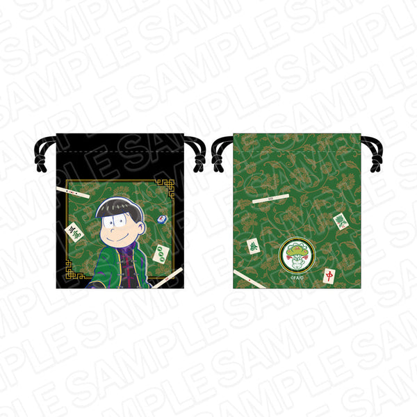 『おそ松さん×Mリーグ』 点棒入れ巾着 チョロ松 チーム松野家 ver.