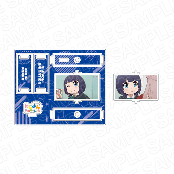 『にじよん あにめーしょん』 くるくるアクリルスタンド 朝香果林 vol.1